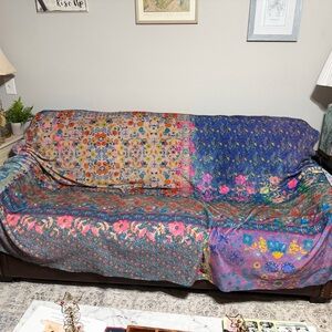 Natural Life couch cover, Floral Multicolor
